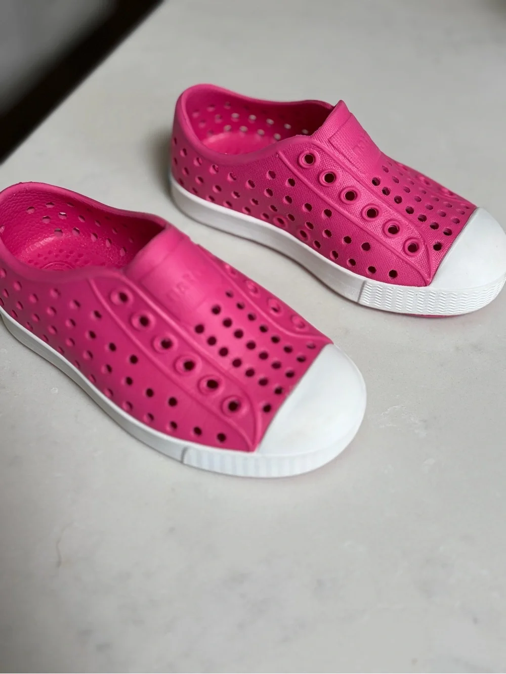 Native shoes  toddler girl size 7